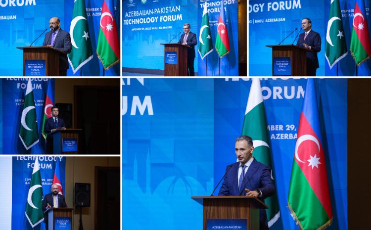 Azərbaycan - Pakistan Texnologiya Forumu keçirilib 