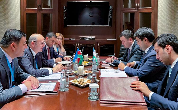 The energy cooperation road map between Azerbaijan and Uzbekistan in Almaty was discussed 