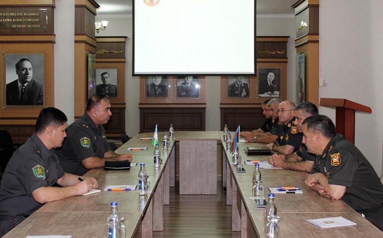 Prospects for the development of cooperation in the field of military education with Uzbekistan were discussed 