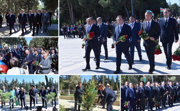 Sumqayıt şəhərində Vətən müharibəsi şəhidlərinin əziz xatirəsi yad edildi 