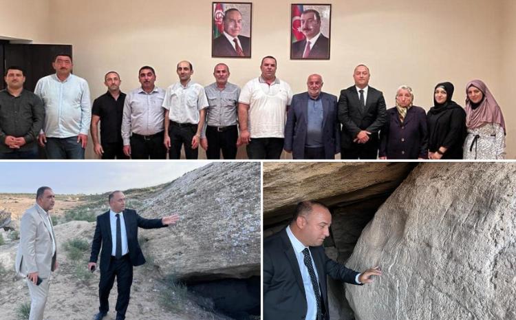 Dövlət Xidmətinin rəisi Azad Cəfərli tarixi abidələrə baxış keçirib 
