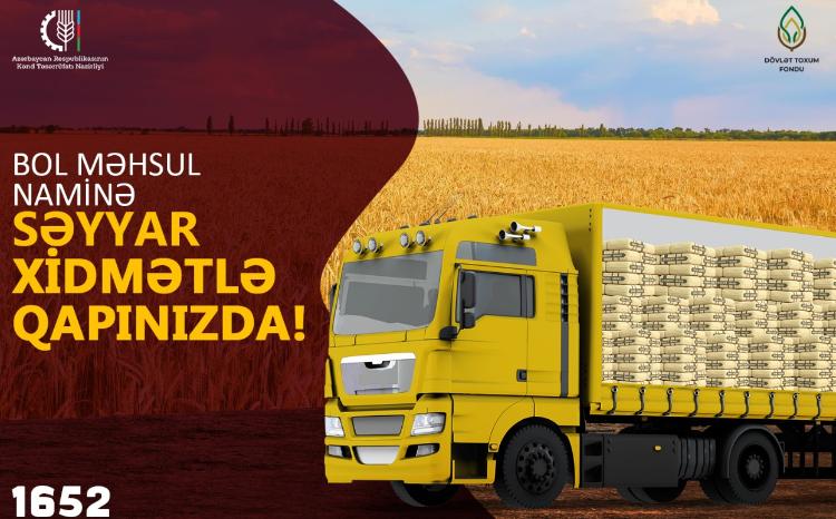 Dövlət Toxum Fondu bölgələrdə elit toxumların səyyar satışına başlayır 