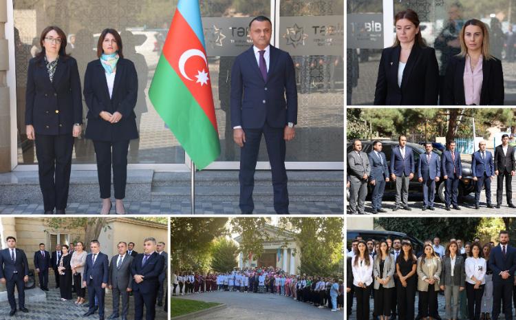 TƏBİB şəhidlərin xatirəsini bir dəqiqəlik sükutla yad ediblər 