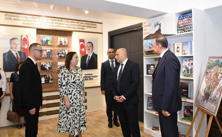 Səbail rayon Mərkəzi Kitabxanasının binasının əsaslı təmirdən sonra açılışı oldu 