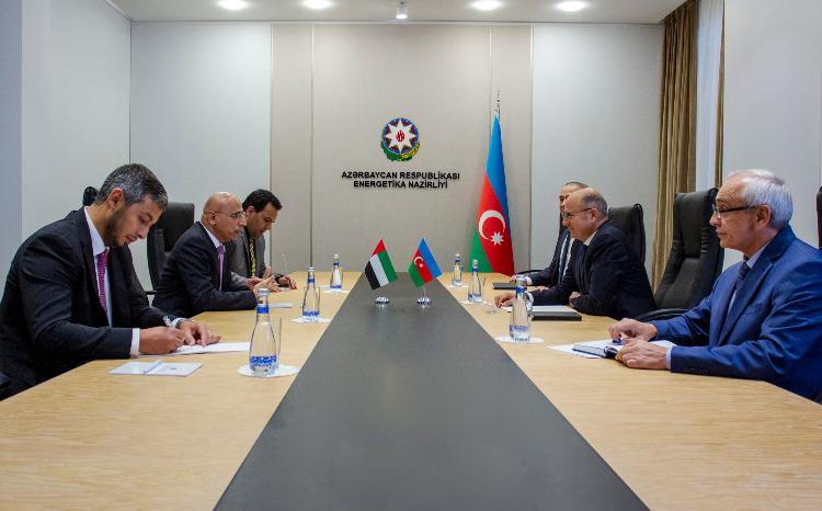 Energy cooperation was discussed with the UAE Ambassador to Azerbaijan 
