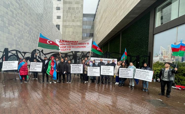 Азербайджанцы мира требуют положить конец армянским провокациям 