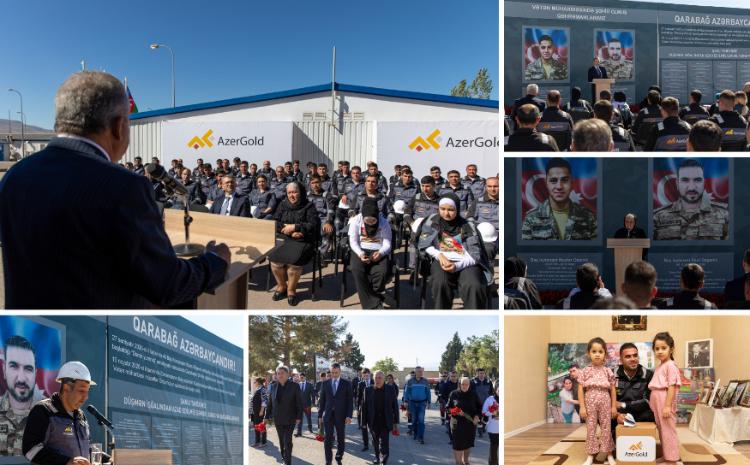 ЗАО "AzerGold" провело серию мероприятий, посвященных Отечественной войне 