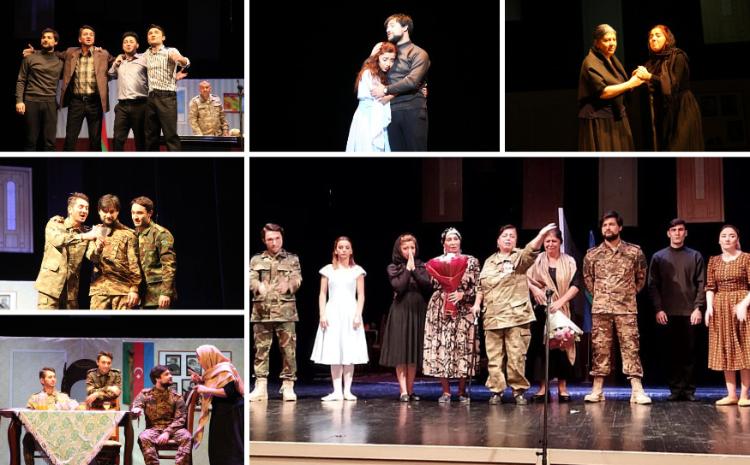 Akademik Musiqili Teatrın kollektivi şəhidlərimizi ehtiramla yad etdi 