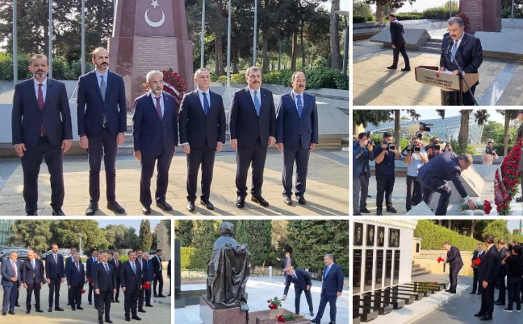 Начался рабочий визит министра здравоохранения Турции Фахреттина Коджи в Азербайджан  