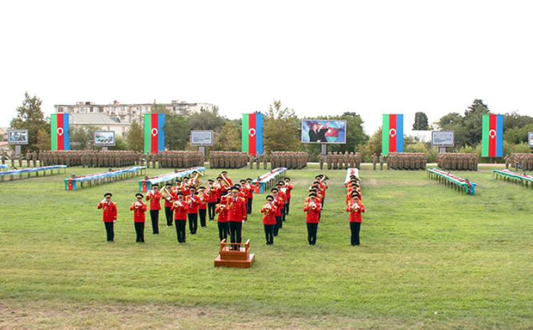 Military Oath taking ceremony was held at the military institute 