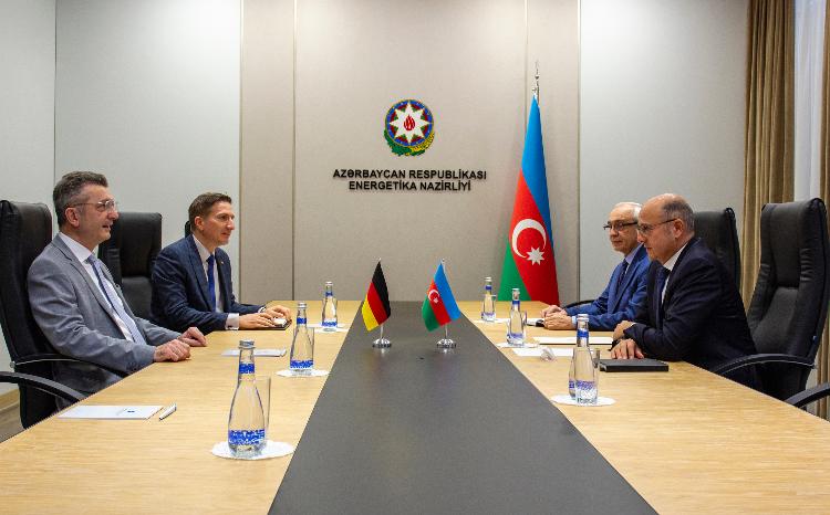 Minister of Energy meets with German Ambassador to Azerbaijan 