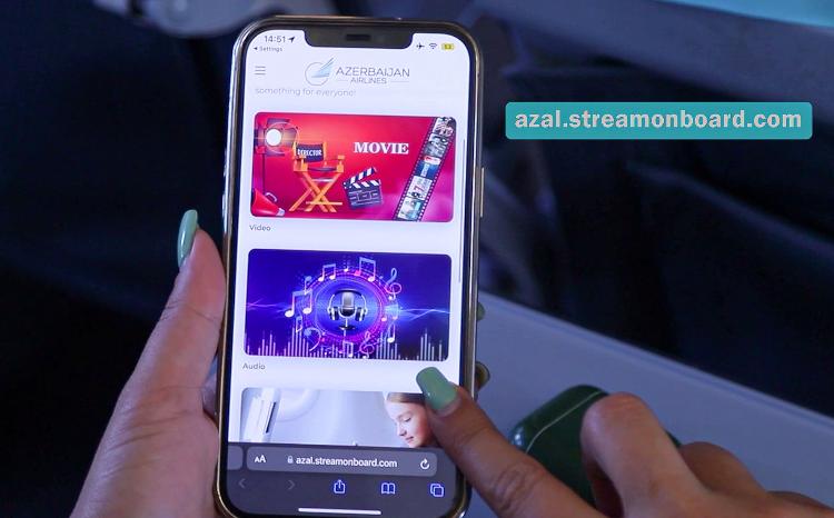 AZAL introduces the latest in-flight entertainment system - VIDEO