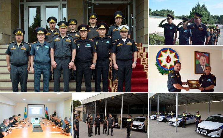 The delegation of the Republic of Kazakhstan visited the Military Police Department of the Ministry of Defense 