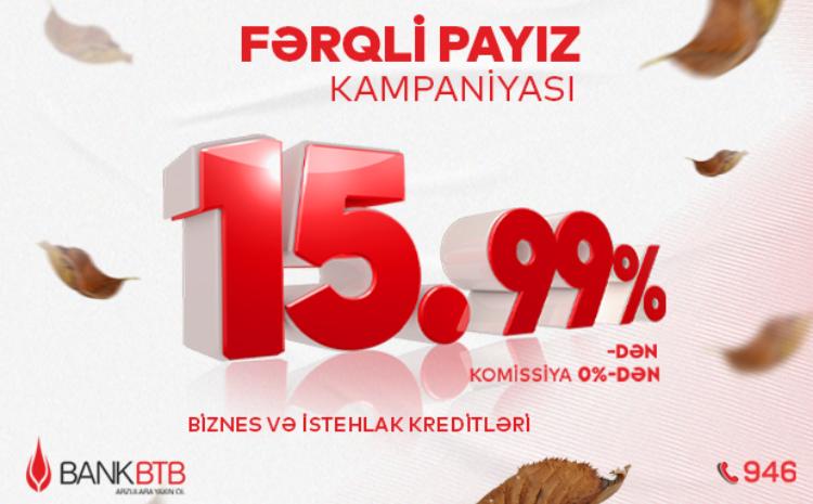 Bank BTB-dən "Fərqli payız" kampaniyası 