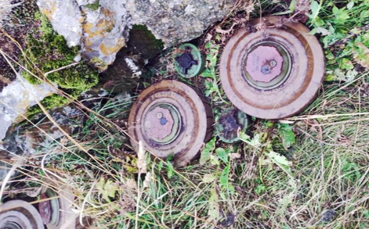 Mines buried by provocateurs of the Armenian armed forces were detected - VIDEO