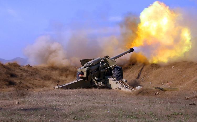 Azerbaijan Army positions in the Kalbajar direction are being subjected to artillery fire 