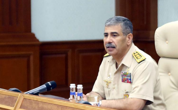 An official meeting was held in the Ministry of Defense 
