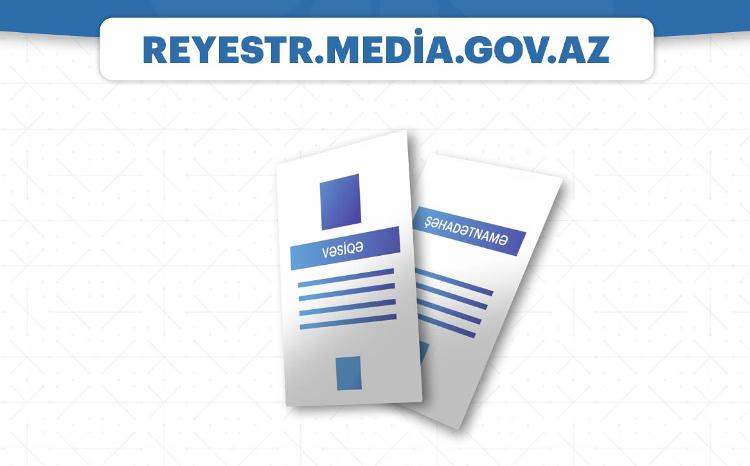 Media Reyestri fəaliyyətə başladı - VİDEO