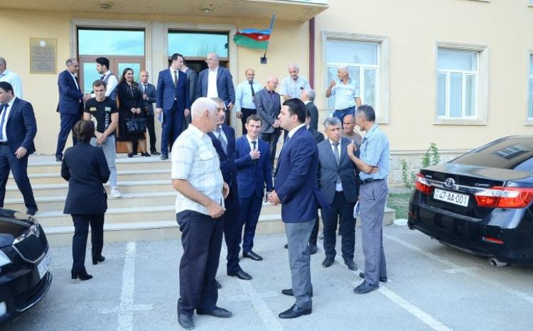 Mirhəsən Seyidov kənd sakinləri ilə görüş keçirib 