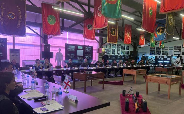The leadership of the National Defense University participated in a scientific-practical conference in Georgia 