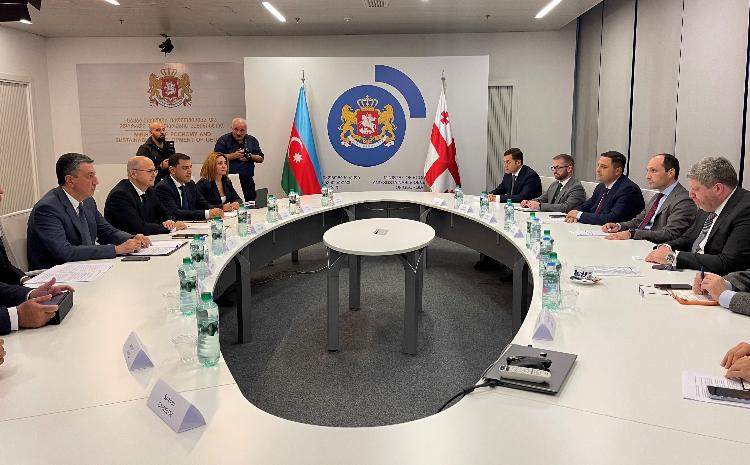 Energetika naziri Gürcüstanın iqtisadiyyat və davamlı inkişaf naziri ilə görüşüb 