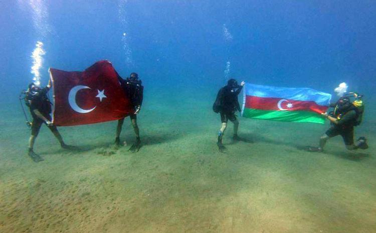 The joint exercises held with the participation of the Azerbaijani and Turkish Naval Special Forces ended - VIDEO
