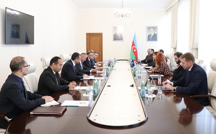 В Министерстве здравоохранения Азербайджана состоялась встреча с делегацией Миссии технической помощи Всемирного банка 