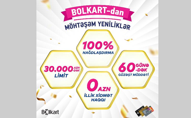 Bolkart-dan möhtəşəm yeniliklər! 