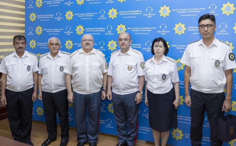 Dövlət Gömrük Komitəsində təqaüdə çıxan gömrük əməkdaşları ilə görüş keçirilib 