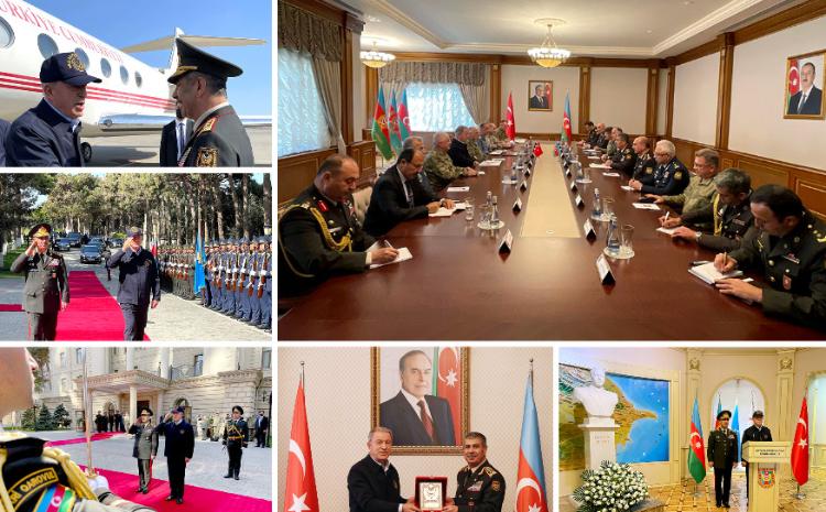 Azerbaijan Defense Minister met with the Turkish National Defense Minister - VIDEO