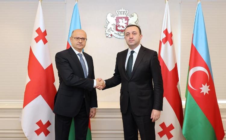 Energetika naziri Pərviz Şahbazov Gürcüstanın Baş naziri ilə enerji əməkdaşlığını müzakirə edib 
