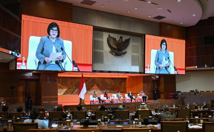 Sahiba Gafarova Takes the Floor at the 8th Summit of G20 Parliamentary Speakers in Jakarta 
