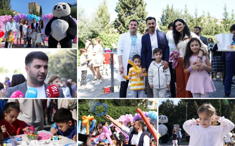 Liv Bona Dea Hospital"da uşaqlar üçün əyləncəli oyun festivalı keçirilib 
