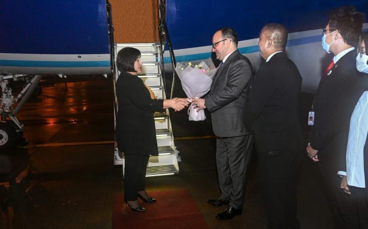 Начался визит председателя Милли Меджлиса Сагибы Гафаровой в Индонезию 