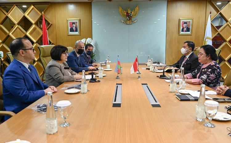 Sahiba Gafarova Meets Chair of Republic of Indonesia’s House of Representatives 