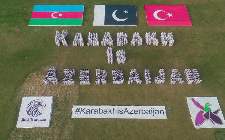 Pakistanda "Qarabağ Azərbaycandır", "Zəfər Günü" adlı flaşmoblar keçirilib 
