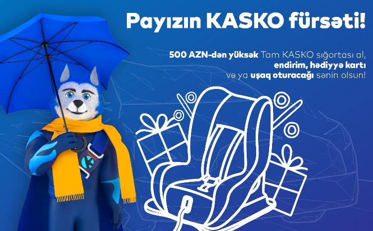 PAŞA Sığortadadan KASKO sığortası üzrə endirim və hədiyyə yağışı! 