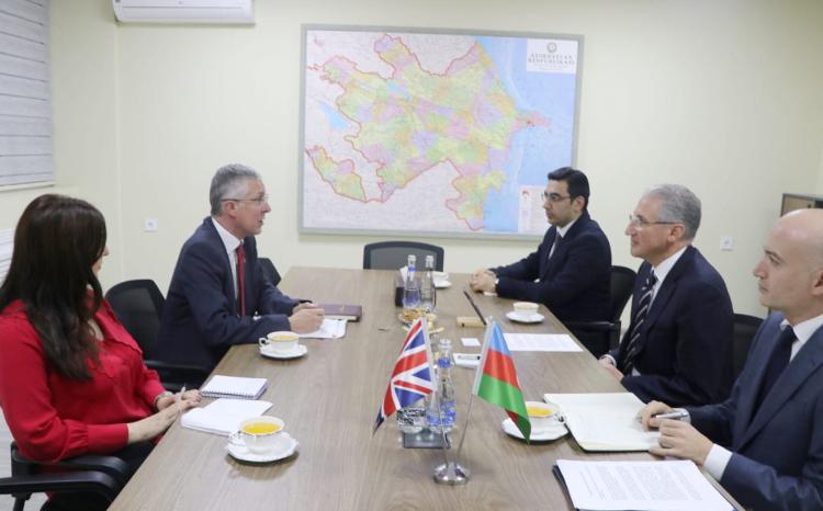 Böyük Britaniyanın Azərbaycandakı səfiri ilə görüş keçirilib 