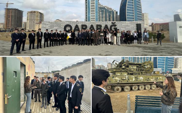 On the occasion of Victory Day, an excursion to the Park of Military Spoils was organized 