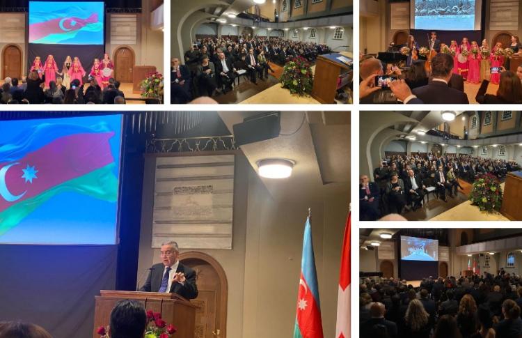 İsveçrənin paytaxtı Bern şəhərində konsert və təntənəli qəbul gecəsi keçirilib 