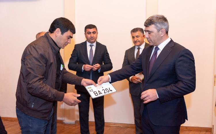 Nazir İnam Kərimov Ağcabədidə vətəndaşları qəbul edib 