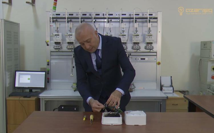 "Azərişıq" ASC növbəti elektrik enerjsinin talanması faktını aşkara çıxarıb - VİDEO