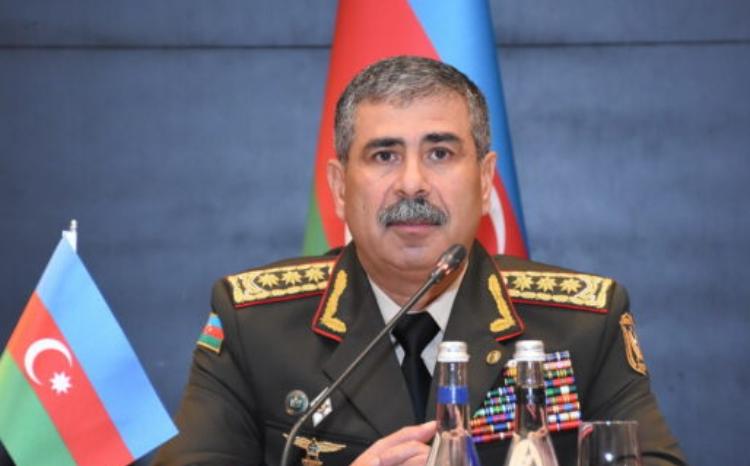 Azerbaijan Defense Minister expressed condolences to the Turkish side 