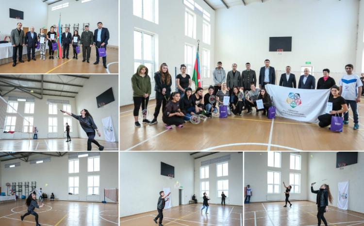A badminton tournament was held under the motto "Sport is life" in women's penitentiary institution No. 4 