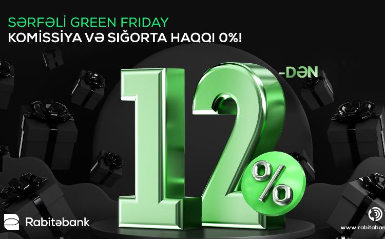 Rabitəbank "Green Friday" kampaniyasına start verir! 