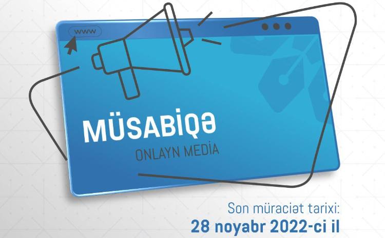 Medianın İnkişafı Agentliyi onlayn media subyektlərinə dəstək üçün müsabiqə elan edir! 