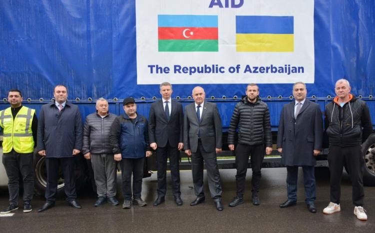 Azərbaycan Ukraynaya əsas elektrik avadanlıqlarından ibarət humanitar yardım göndərib 