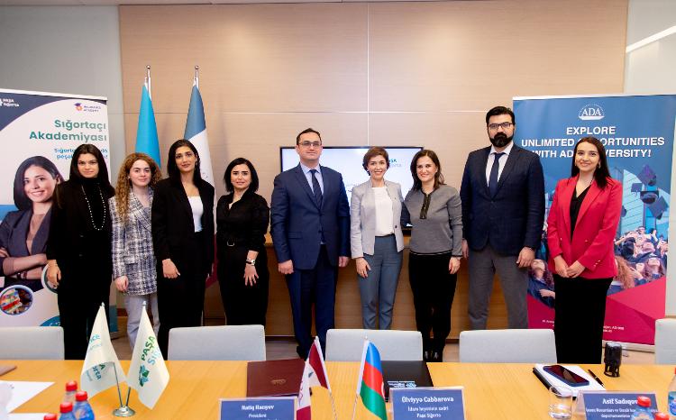 PAŞA Sığorta və ADA Universiteti arasında memorandum imzalandı! 