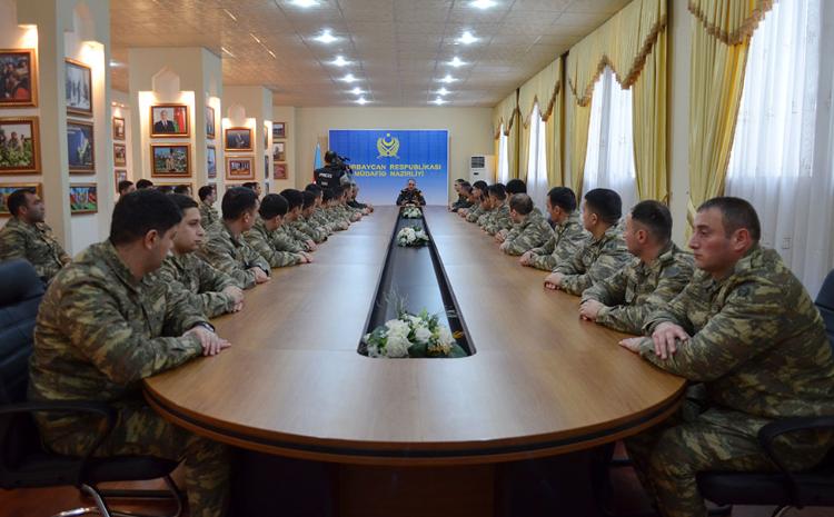 A round-table on the topic "Ilham Aliyev - the factor of the military leadership" was held 