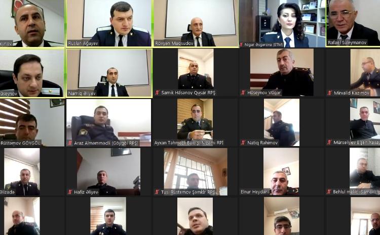 Baş Prokurorluqda narkotik vasitələrin qanunsuz dövriyyəsinə qarşı mübarizə ilə bağlı təlim 